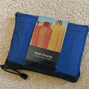 Foldable Rain Poncho ~ Kids' One Size